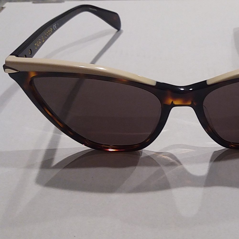 Rag & Bone Women's Sunglasses. Dark Havana Cat Eye NEW - Picture 15 of 15
